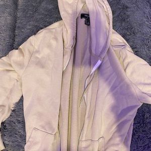 oversized zip up hoodie